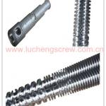 conical twin screw barrel for plastic extruder machine/PP PET PVC extruder machine screw barrel