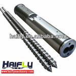 Screw barrel for plastic processing