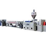 PVC-C High Voltage Cable Protection Pipe Extrusion Line (plastic machinery)