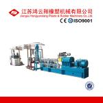 Co-rotation twin screw extruder for polymer processing