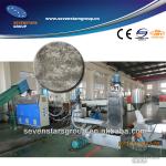 pe pp film pelletizing machine/pe pp film granulating machine/recycle plastic granules making machine-