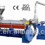 twin screw extruder air cooling hot face cutting line