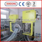 Plastic film double stage granulating line-