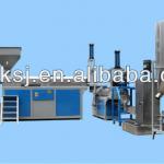 waste plastic film and bag recycling extrudor machine