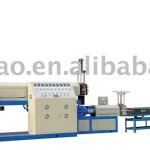 Two steps plastic machinery