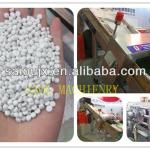 Plastic PP PE bottle flakes recycling granulator