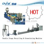 double stage plastic granulate machine