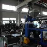 plastic sheet two-layer brace wire pelletizing line