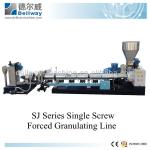 high out put single screw granulation machine