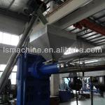 plastic sheet two-stage brace wire pelletizing line