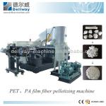 PET fiber plastic recycles and granualating machinery