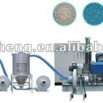plastic raw material mixer - recycled plastic pelletizer granulating machine-