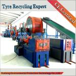 Tire Recycling Plant / Pure Crumb Rubber Producing Machinery