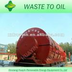 solid waste tyre plastic to fuel managemnet oil extraction machine