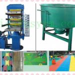 Rubber Tile Machinery/Floor Tile Making Machine (XLB-550*550*4)