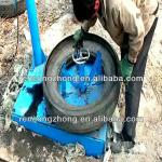 small recycle tire machine for rubber granules