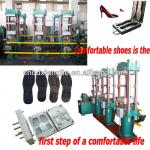 4 stations automatic rubber shoe sole vulcanizing press