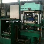 Hydraulic press for brake lining