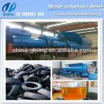 High grade used 245R boiler plate waste tyre oil recycling machinery