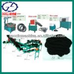 High technology 100-700 kg/h capacity Tyre recycle machine