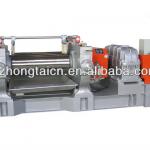 Two rollers rubber sheet making machine