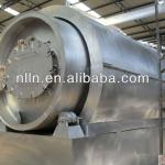 waste tyre and plastic oil extraction machine