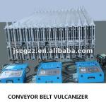 Water cooling conveyor belt vulcanizing press