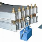 Water cooling conveyor belt vulcanizing machine for belt joint