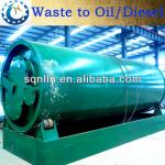 HIGH SAFETY MACHINE FOR REFINING WASTE PLASTIC TO OIL