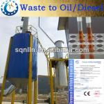 waste tyre to oil/diesel refinery machine