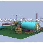 High quality Waste Rubber Pyrolysis Recycling equipment with CE