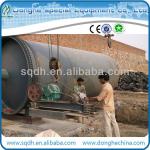 2013 NEW batch model waste tyre pyrolysis plant to oil batch or not CAP6-20T/D
