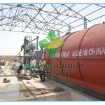 automatic tyre pyrolysis plant/waste plastic oil machine