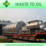 zero pollution waste plastic to fuel oil machine/plastic to diesel plant