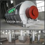 Plastic waste pyrolysis plant with safe operation system