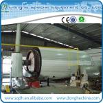 waste tire pyrolysis recycling equipment with continuous system-