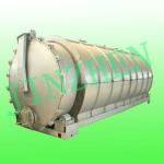 Waste Tire Pyrolysis System without pollution-