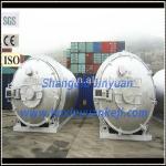 waste tyre and plastic pyrolysis to oil machine with CE and ISO