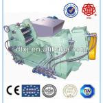 Extruder sheeter/ double conical screw extruder sheeting machine / Twin screw auto feeding two roll sheeter/pvc/eva/tXWY-55X330