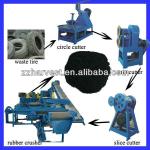 2013 new automatic rubber crusher/recycling tire machine for rubber powder