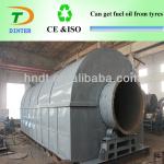 2013 best selling tire to oil pyrolysis recycling plant-