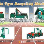 Quality Complete Fully Automatic Tire Recycling Plant/Waste Tire Recycling Line