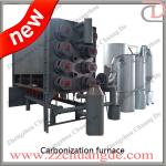 Environment sawdust contionous carbonized furnace to charcoal powder