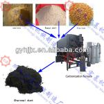 2012 hot sell Continuous carbonization furnace forest waster making charcoal