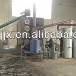 Continuous charcoal powder making furnace