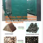 No-smoking bamboo/wood log carbonization stove with low price 0086-18703616536