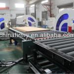 Solid wood door production line