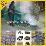 2012 hot selling wood briquette machine