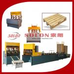 Stable performance wood pallet machine/wood pallet making line with reasonable price