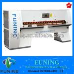 Woodworking veneer cutting guillotine machine